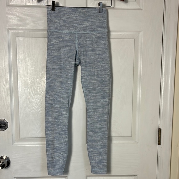 Lululemon Wunder Under High Rise Tight Blue 25in leggings size 6 - Picture 1 of 13